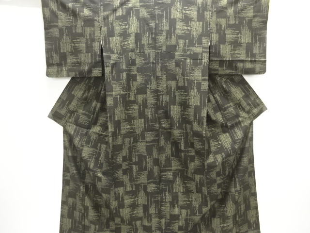Japanese Kimono / Tsumugi Omeshi Silk